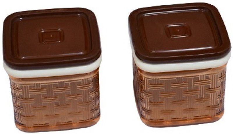 Soul - 300 ml Plastic Cookie Jar  (Brown)