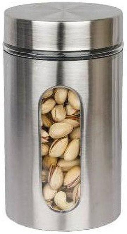 HALO NATION Steel, Glass Utility Container - 550 ml  (Silver)