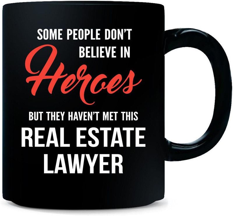 Gift Urself Cool Gift For A Hero Real Estate Lawyer Ceramic Coffee Mug  (325 ml)