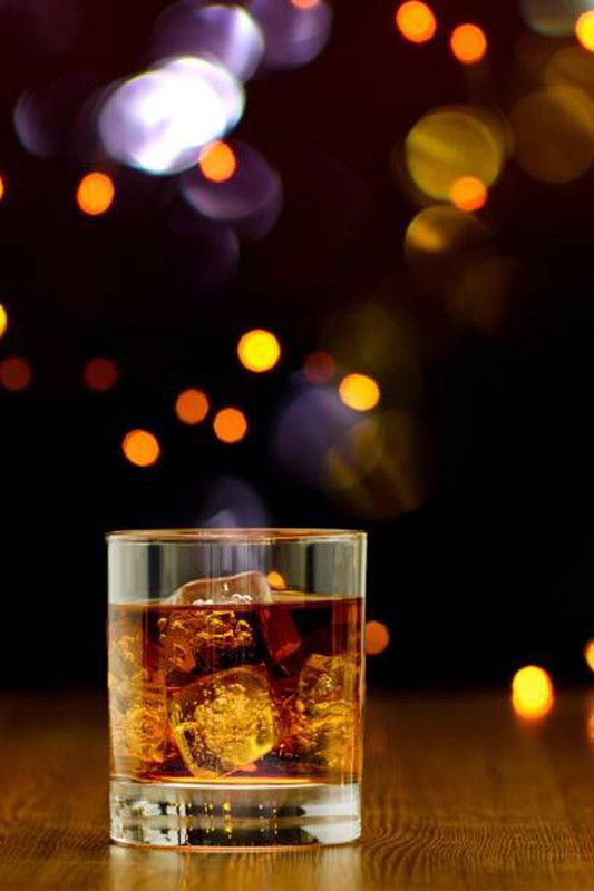 MRIYANGNI (Pack of 2) NBHR51 Glass Set Whisky Glass  (300 ml, Glass, Clear)