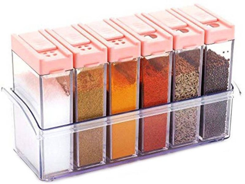 VRV Spice Set Plastic  (6 Piece)