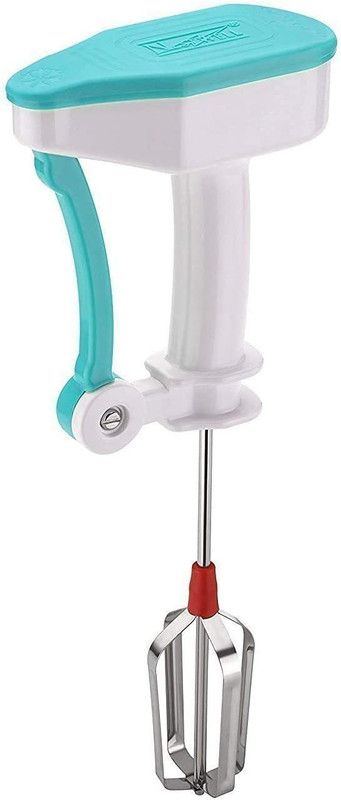 Kavid Manual Hand Blender/Mixer/Beater/Whipper with Stainless Steel Blades multicolor Stainless Steel French Whisk