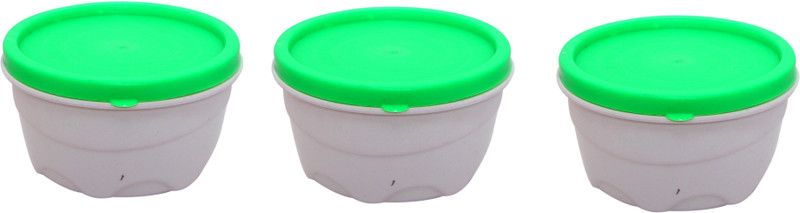 Lush Classic Storage containers Unique-Green Pack of 3 - 600 ml Plastic Utility Container  (Pack of 3, Multicolor)