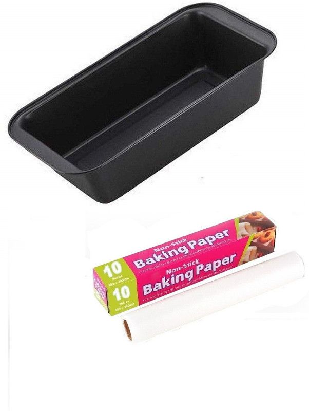 MOREL COMBO PARCHMENT PAPER/BAKING PAPER (10M X 300MM), AND RECTANGLE CAKE/BREAD LOAF MOLD, KITCHEN TOOL SET. Kitchen Tool Set  (Baking Tools)
