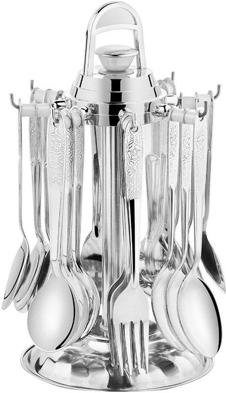 Hansh Designer Cutlery Set Stainless Steel Cutlery Set  (Pack of 24)