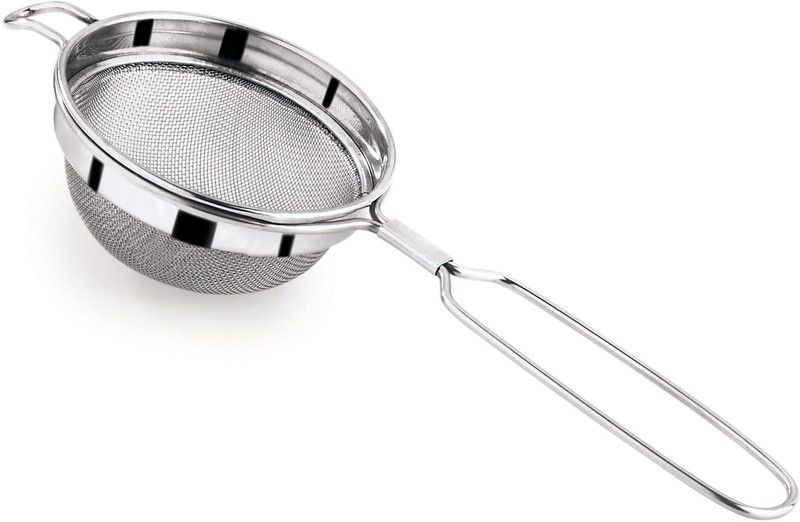 TIARA MAX No.5 Juice Stainless Steel Soup Strainer Food Grade Mesh 13cm Diameter Strainer  (Steel Pack of 1)