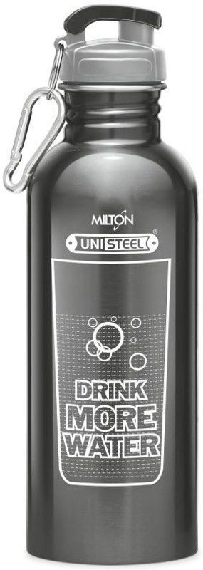 MILTON VIRTUE 750 750 ml Bottle  (Pack of 1, Black, Steel)