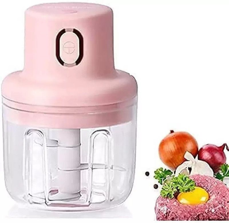 VENTERPRISE Mini USB electric chopper for small use Vegetable & Fruit Chopper  (pack of 1 mini usb electric cutter for small home use)