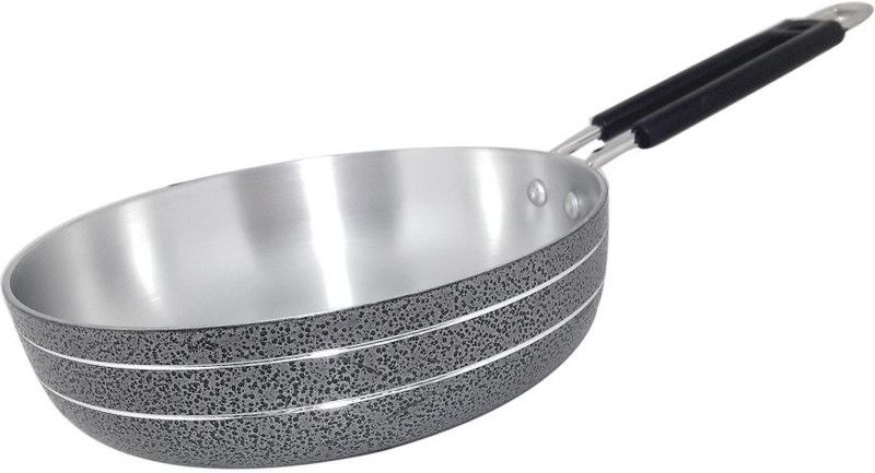 India Pride Fry Pan 19 cm diameter 1 L capacity  (Aluminium, Induction Bottom)