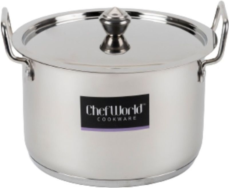 Pot 25 cm diameter 3.5 L capacity  (Stainless Steel, Non-stick, Induction Bottom)
