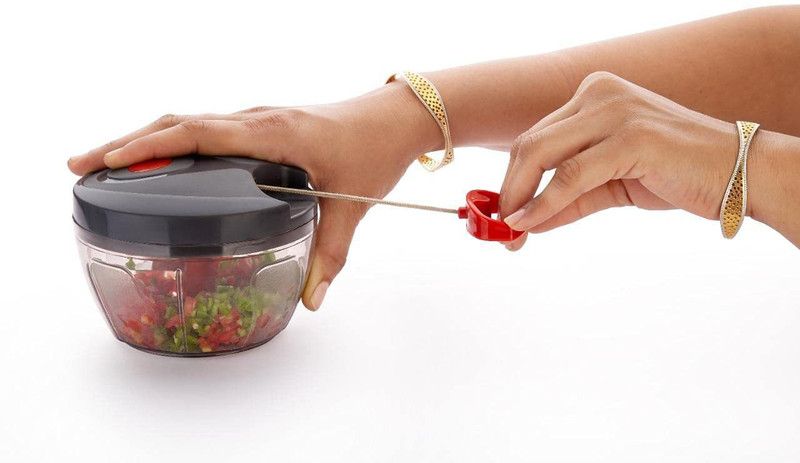 kichanrani by no hand choppar 450ml 22 Vegetable & Fruit Chopper  (1 hand choppars)