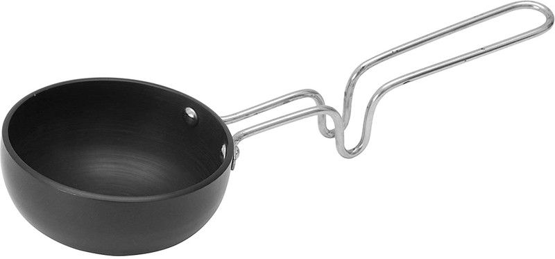 MILTON Pro Cook Hard Anodized Tadka Pan, 10 cm, Dark Grey Tadka Pan 10.1 cm diameter 0 L capacity  (Aluminium)