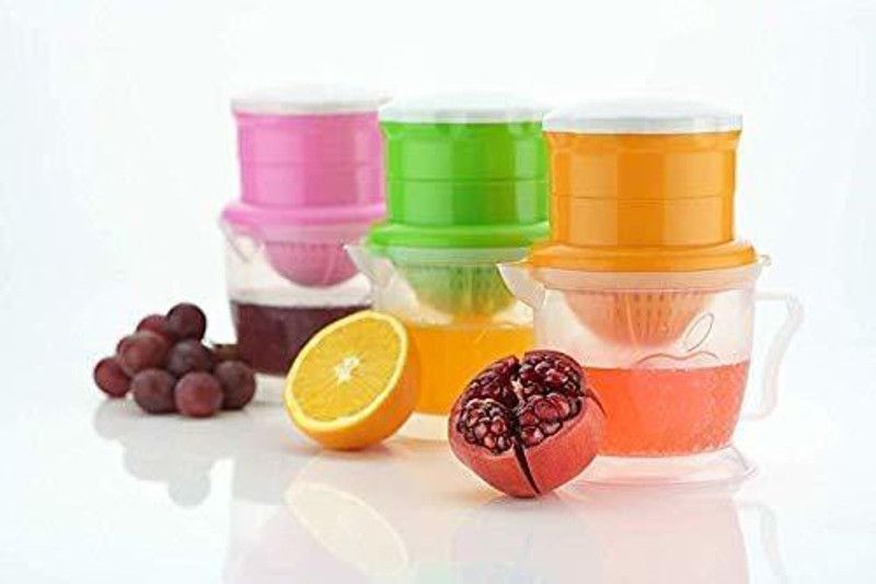 Plastic Hand Juicer Juicer1  (Multicolor)