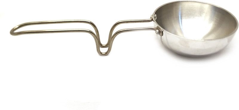 GreenFeather High Quality Aluminium Tadka Pan –Spice Heating Pan/ Tadka Pan/Frying Pan/Tadka Pan with Stainless Steel Handle/ Hard Aluminium. Tadka Pan 13 cm diameter 0.6 L capacity  (Aluminium)