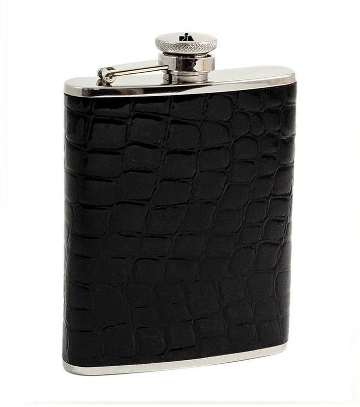 Pia International Croco Stainless Steel Hip Flask  (295 ml)