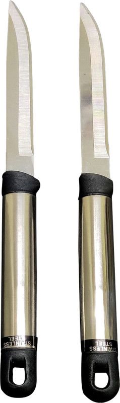 Gift Collection ™ 2 Pcs Combo Stainless Steel 10 inch Knife for perfect cutting and multipurpose use-Pointed Stainless Steel Knife  (Pack of 2)