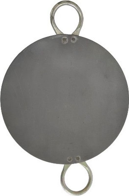 fozti 18 Inch Indian Iron Roti Tawa with 2 Handle Tawa 45.75 cm diameter  (Iron)