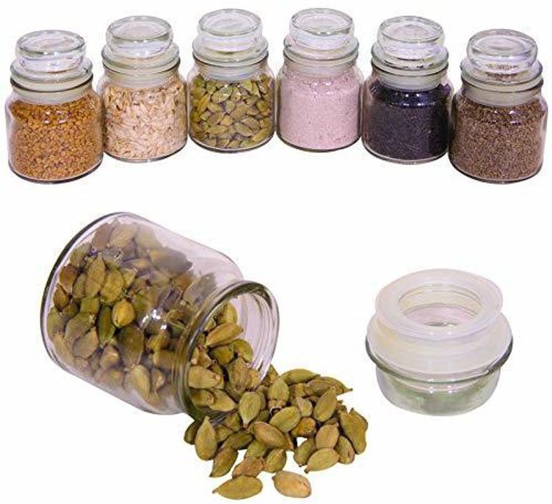 zelovi Salt & Pepper Set Glass  (6 Piece)
