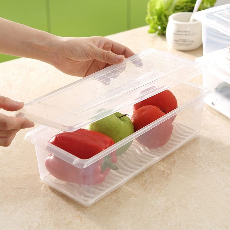 SKIP CREATION Plastic Utility Container - 1000 ml  (Clear)