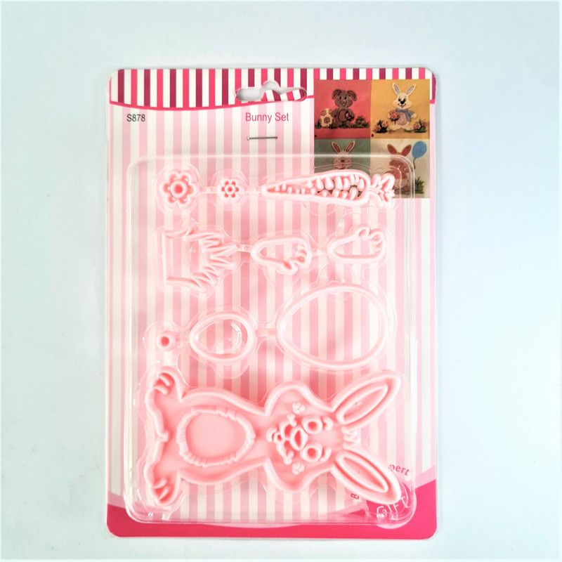BakeGuru Bunny Set Fondant & Cookie Cutter
