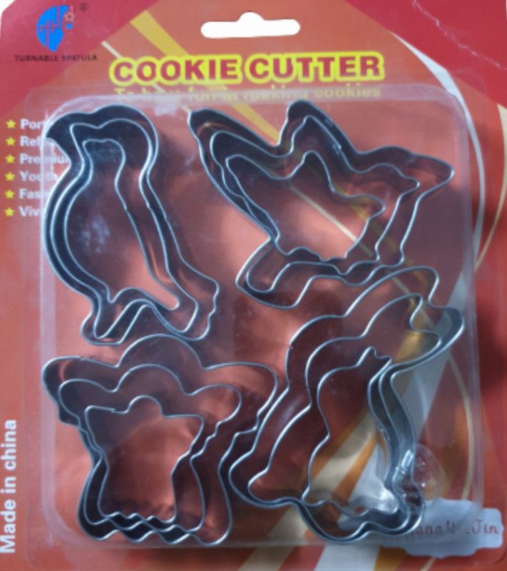 WARISHA Cookie Cutter  (Pack of 12)