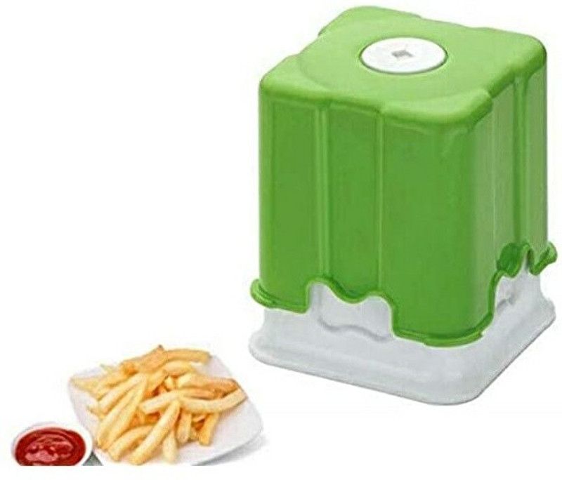 Gigev Plastic Potato Chipper With Blade French Fries Chips Maker Machine Potato Slicer  (1 Pack)