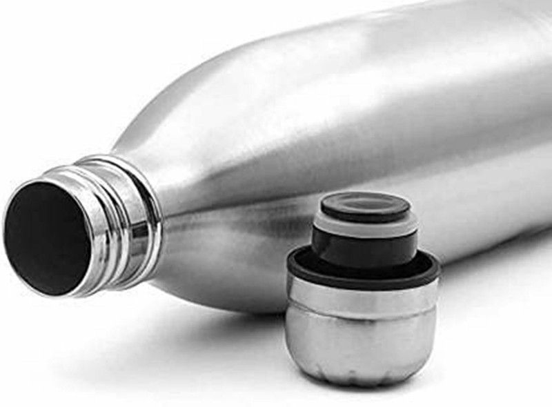 LP London paree Thermosteel 24 Hours Hot and Cold Water Bottle, 500ML Travel Bottle-LP-09 500 ml Bottle  (Pack of 1, Silver, Steel)