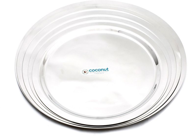 COCONUT Stainless Steel Tope Set Lid Plain - Set of 5 11.5 inch, 10.5 inch, 10 inch, 9.5 inch, 9 inch Lid Set  (Stainless Steel)