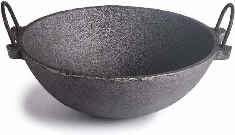 Nakshathra Kadhai 30 cm diameter 1 L capacity  (Stainless Steel, Non-stick)