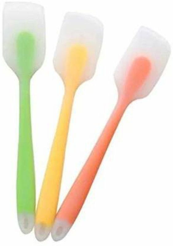 sbaprime Silicone Spatula 3-Piece Set,Heat-Resistant Spatulas Non-Stick Spatula  (Pack of 3)