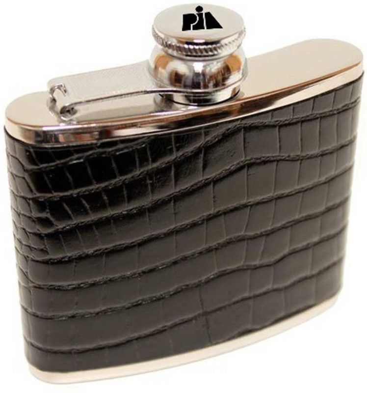Star Magic Matt Stainless Steel Hip Flask  (207 ml)