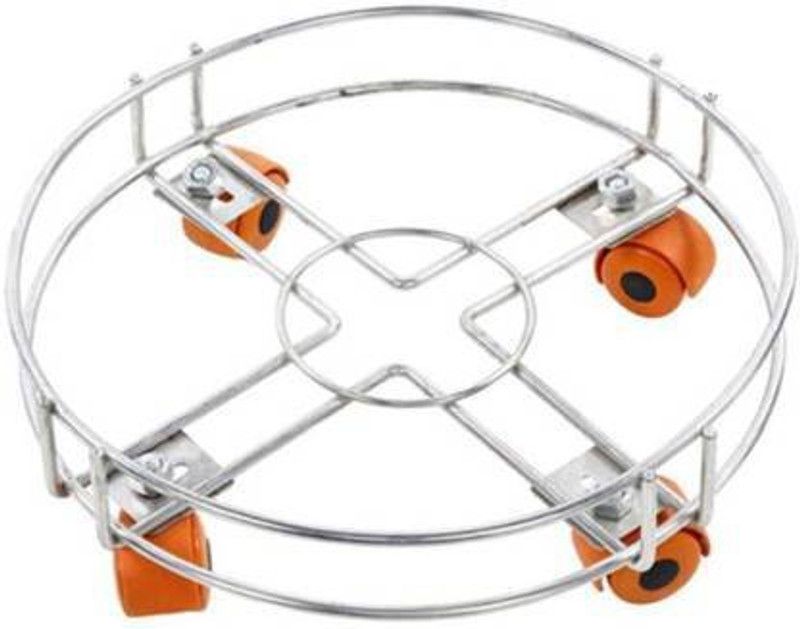 FoodNest Gas Cylinder Trolley  (Multicolor)