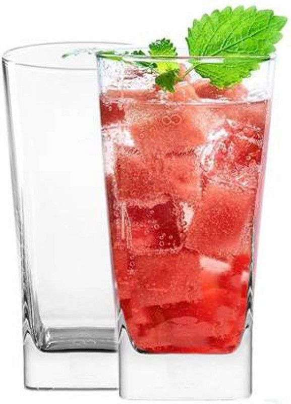 NOGAIYA (Pack of 6) ERRING32 Glass Set Water/Juice Glass  (250 ml, Glass, Clear)