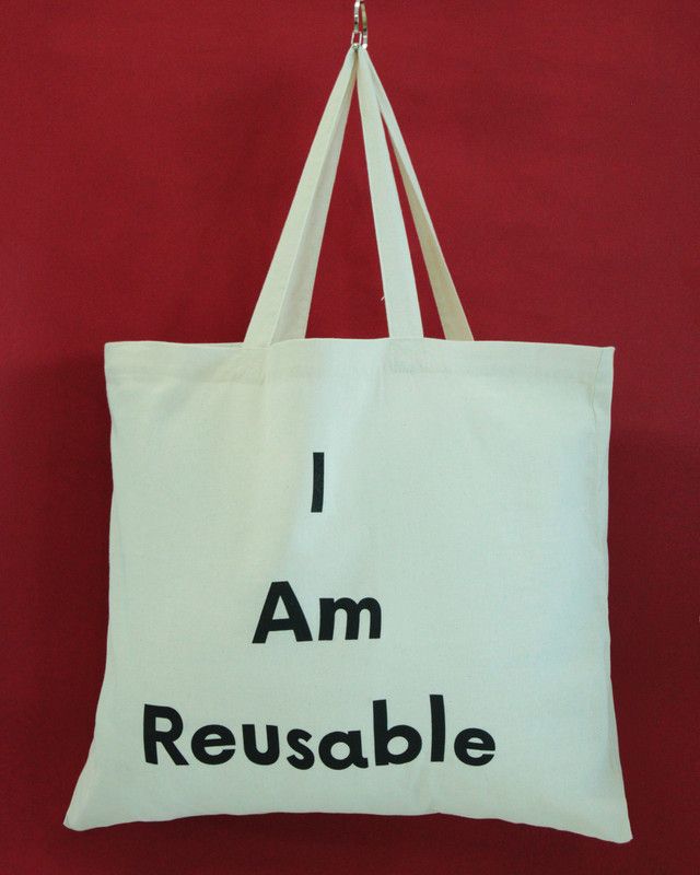S.EA SUSTAIN EARTH SHOPPING BAG Grocery Bag  (Beige)