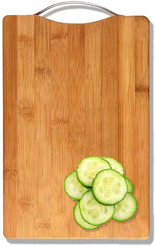 Flipkart SmartBuy Wooden Cutting Board  (Brown Pack of 1 Dishwasher Safe)