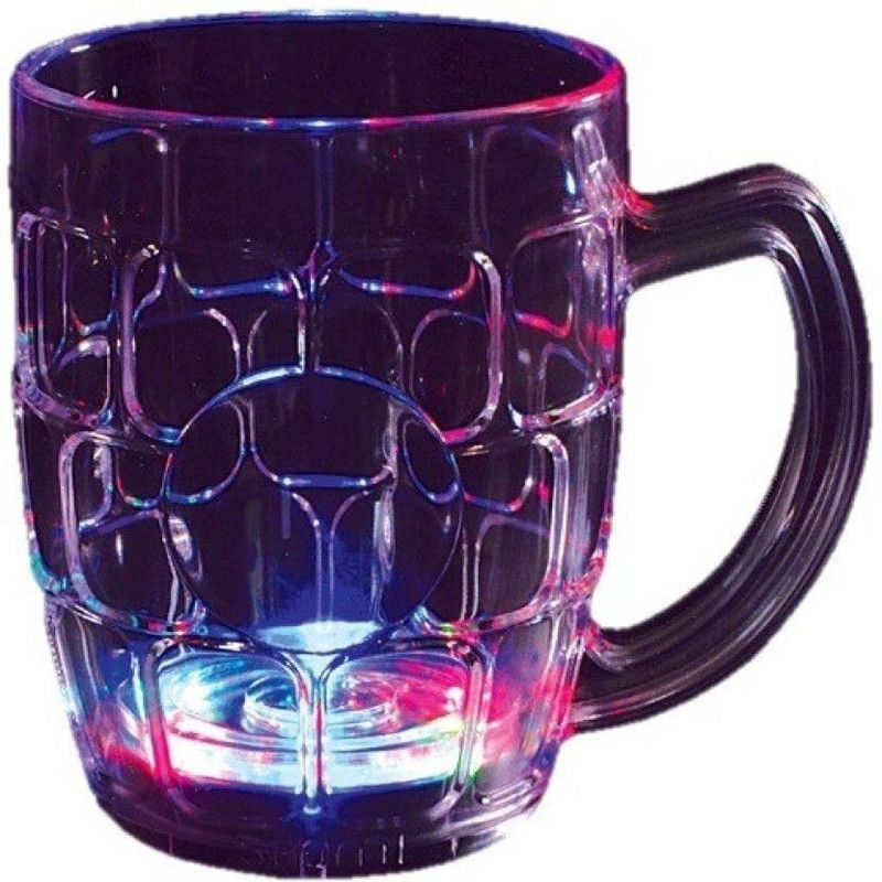 Mug-01-White Plastic Coffee Mug  (250 ml)