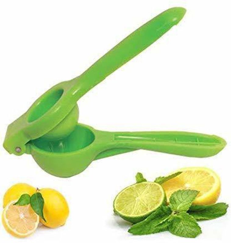 Nirgun Empex Plastic LEMON JUICER SQUEEZER Hand Juicer  (Green)