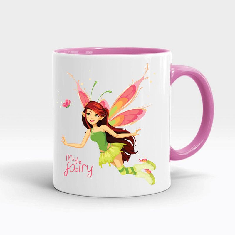 Ceramic Coffee Printed Ceramic Coffee Mug  (350 ml)