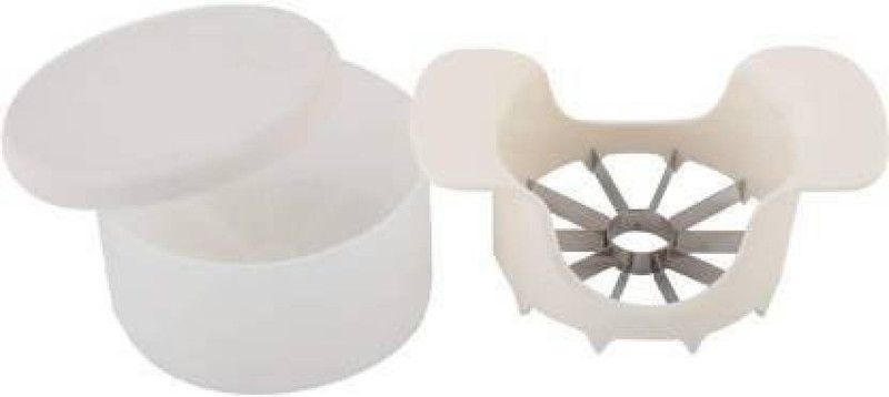 S&P TechoWorld Stainless Steel Fruit Apple Cutter Slicer with Airtight Container Apple Slicer (1 Apple Cutter Slicer with Airtight Container) Apple Slicer  (Pack of 1)