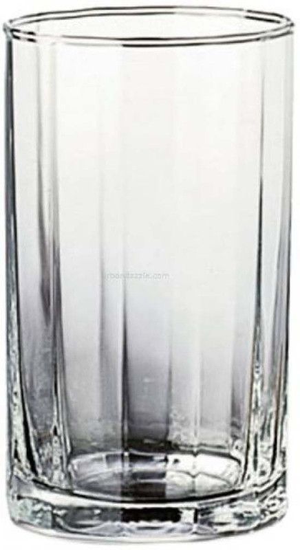 NOGAIYA (Pack of 6) lp69 Glass Set Water/Juice Glass  (250 ml, Glass, Clear)