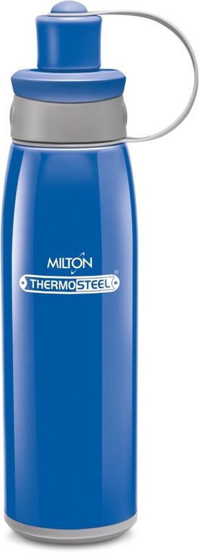 MILTON Bravo 400 ml Bottle  (Pack of 1, Blue, Steel)