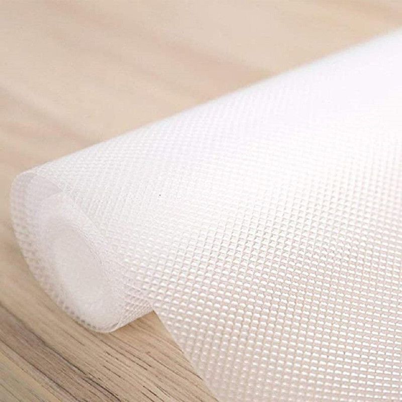 elastpro PVC (Polyvinyl Chloride) Drawer Mat  (White, Medium)