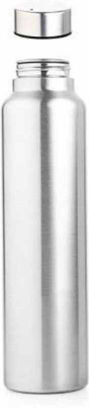 Ingeniero Stainless Steel Fridge Bottle 1000ml Silver Leak Proof Matte Finish(PACK OF 1) 1000 ml Bottle  (Pack of 1, Silver, Steel)