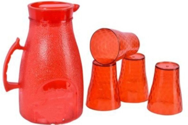 jaggis Jug set n Jug Glass Set  (Plastic)