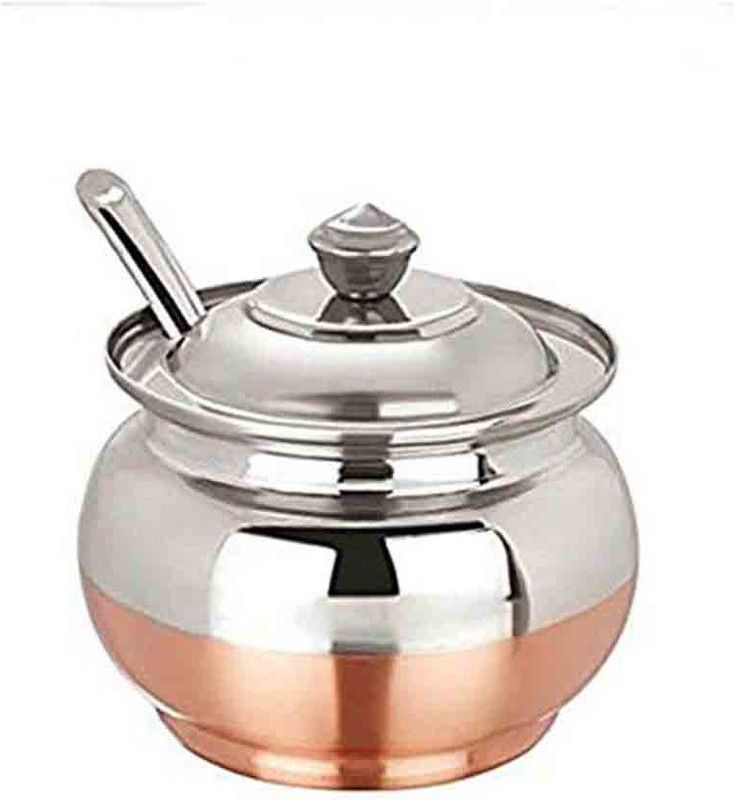 Shoppernation Steel Pickle Jar - 150 ml  (Multicolor)
