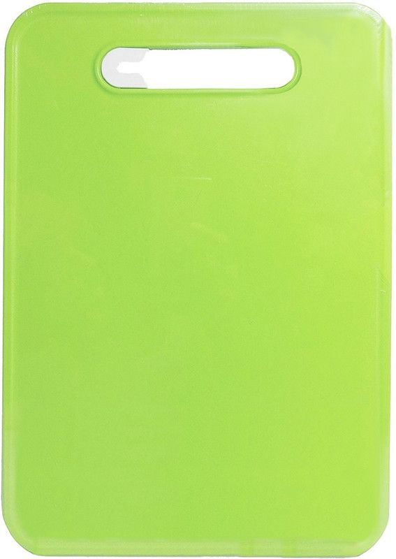 KUBER INDUSTRIES Plastic 2 in 1 Knife Sharpener Chopping Cutting Board (Green) - CTKTC21013 Plastic Cutting Board  (Pack of 1 Dishwasher Safe)