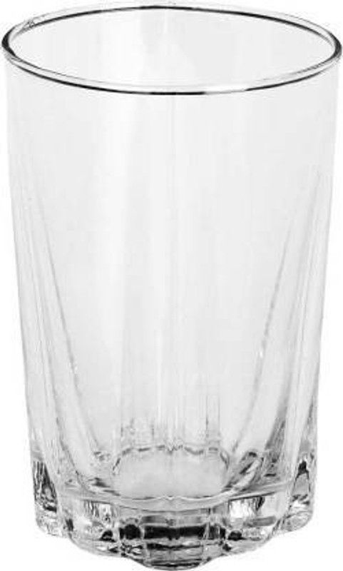 NOGAIYA (Pack of 2) MKUT Glass Whisky Glass  (260 ml, Glass, Clear)