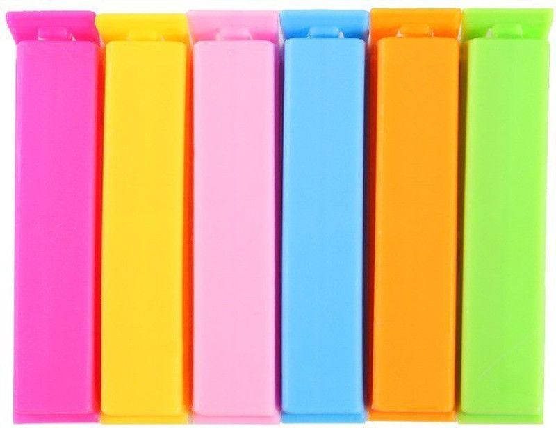 SSD Plastic Clip Sealer Food Snack Bag for Keeping Food Fresh for Home Kitchen Camping(3 inch long Medium Size) Manual Vacuum Bag Sealer