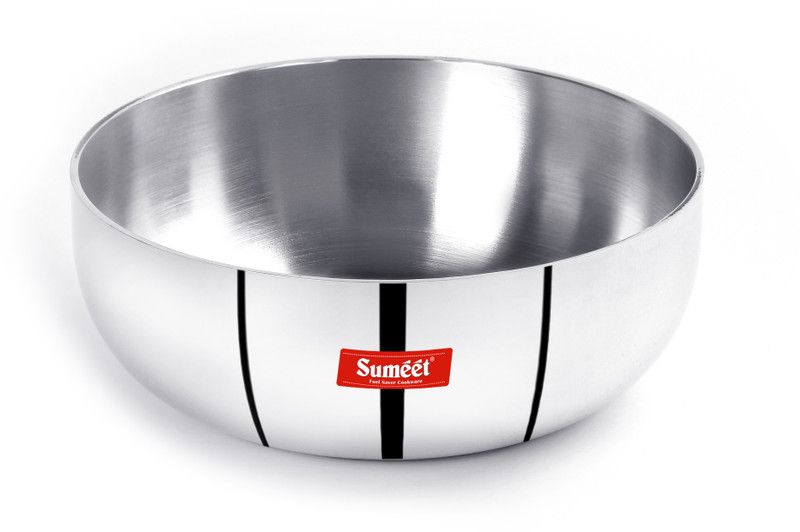 Sumeet 3mm Induction Bottom Aluminium Tasra (2.3Ltr, 22.2cm) Tasla 2.3 L capacity 22.2 cm diameter  (Aluminium, Induction Bottom)