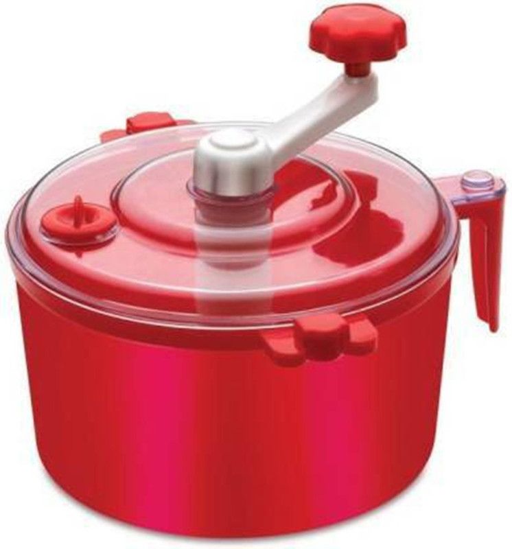 AASHI ENTERPRISE Non Electric Dough Maker Machine Atta Maker Plastic Continuous Dough Maker  (Red) Plastic Detachable Dough Maker  (Red)